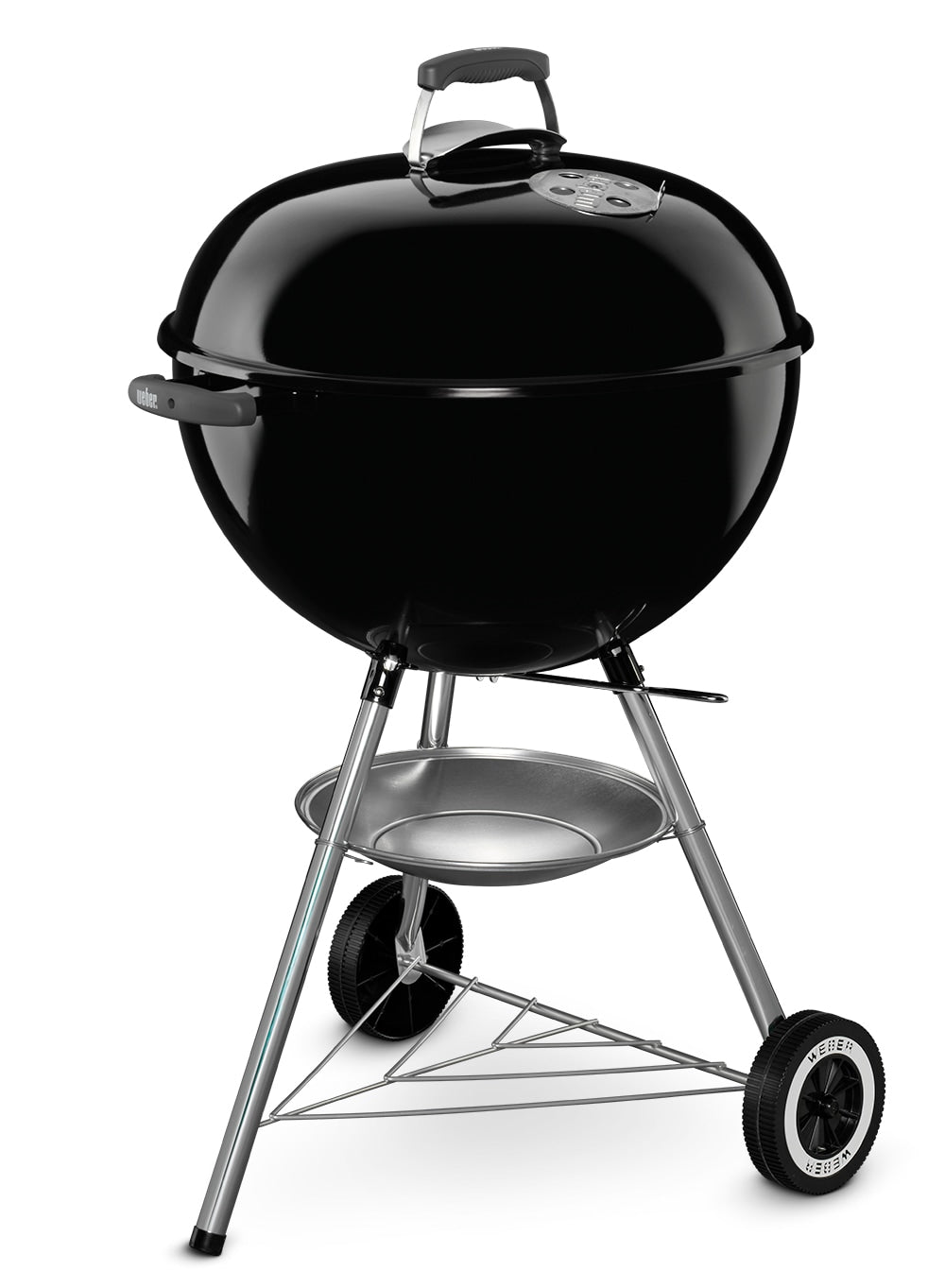 Weber Original Kettle 22-in W Black Kettle Charcoal Grill 741001