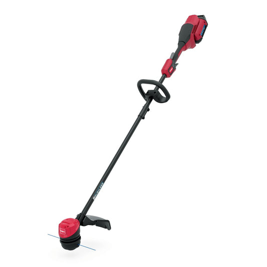 Toro Flex-Force 60-volt Max 15-in Straight Shaft Battery String Trimmer 2 Ah (Battery and Charger Included) 51831