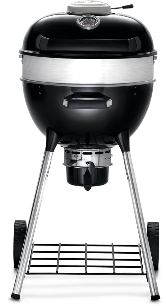 NAPOLEON PRO18 Leg Model 17.5-in W Black/Porcelain Kettle Charcoal Grill PRO18K-LEG-3