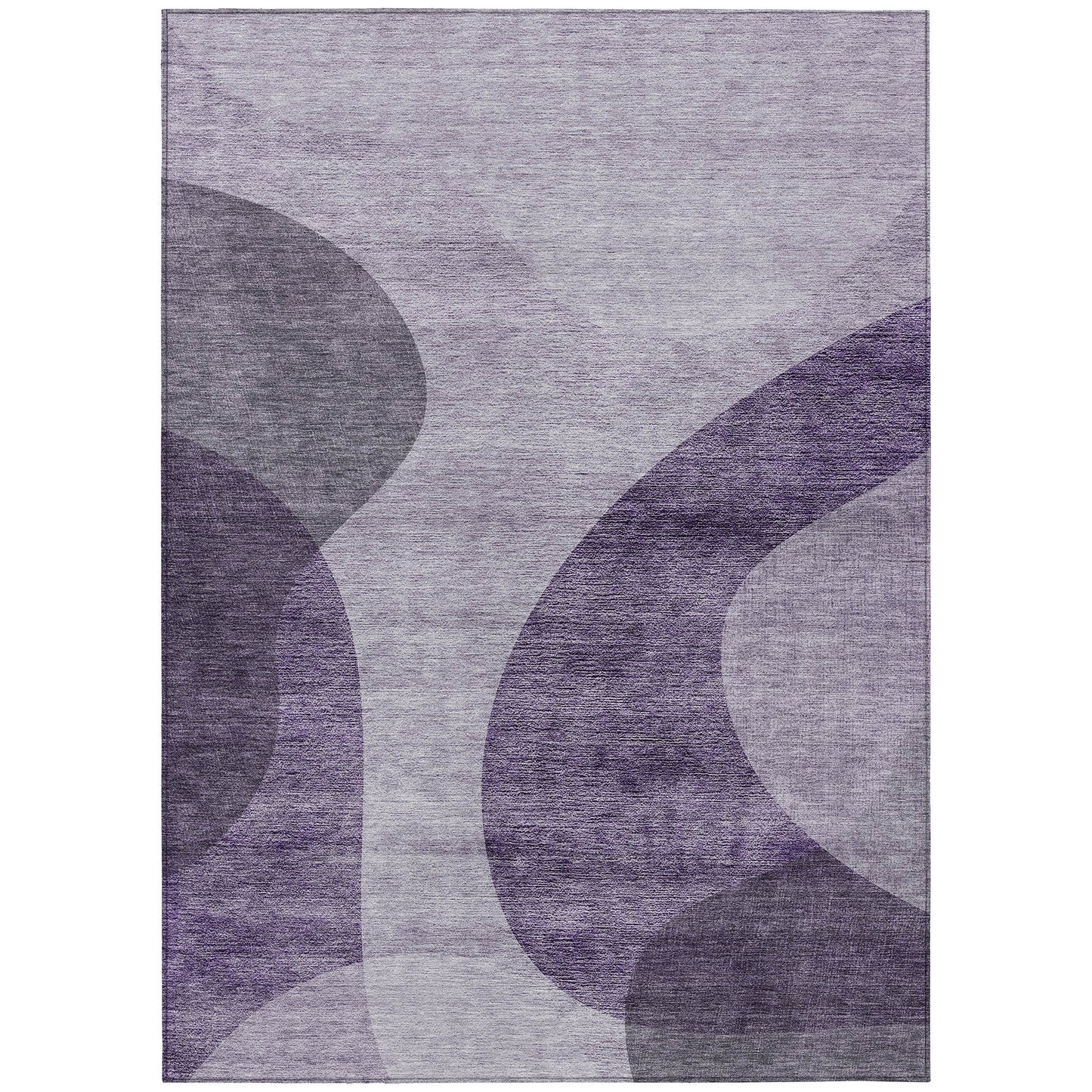 Addison Rugs Chantille ACN657PP 8 x 10 (ft) Purple Rectangular Indoor/Outdoor Geometric Machine washable Area rug