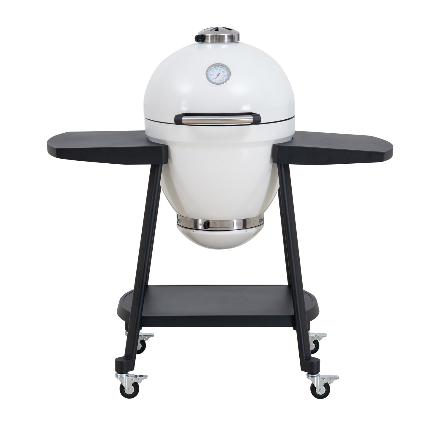 Sunjoy 246.21-Sq in White Portable Charcoal Grill A504002325