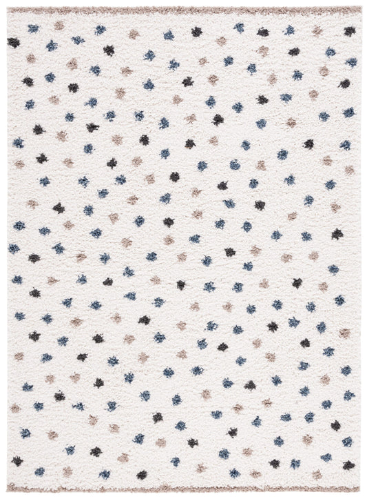Safavieh 10 x 14 (ft) Loomed Ivory/Taupe Rectangular Indoor Abstract Mid-Century Modern Area rug