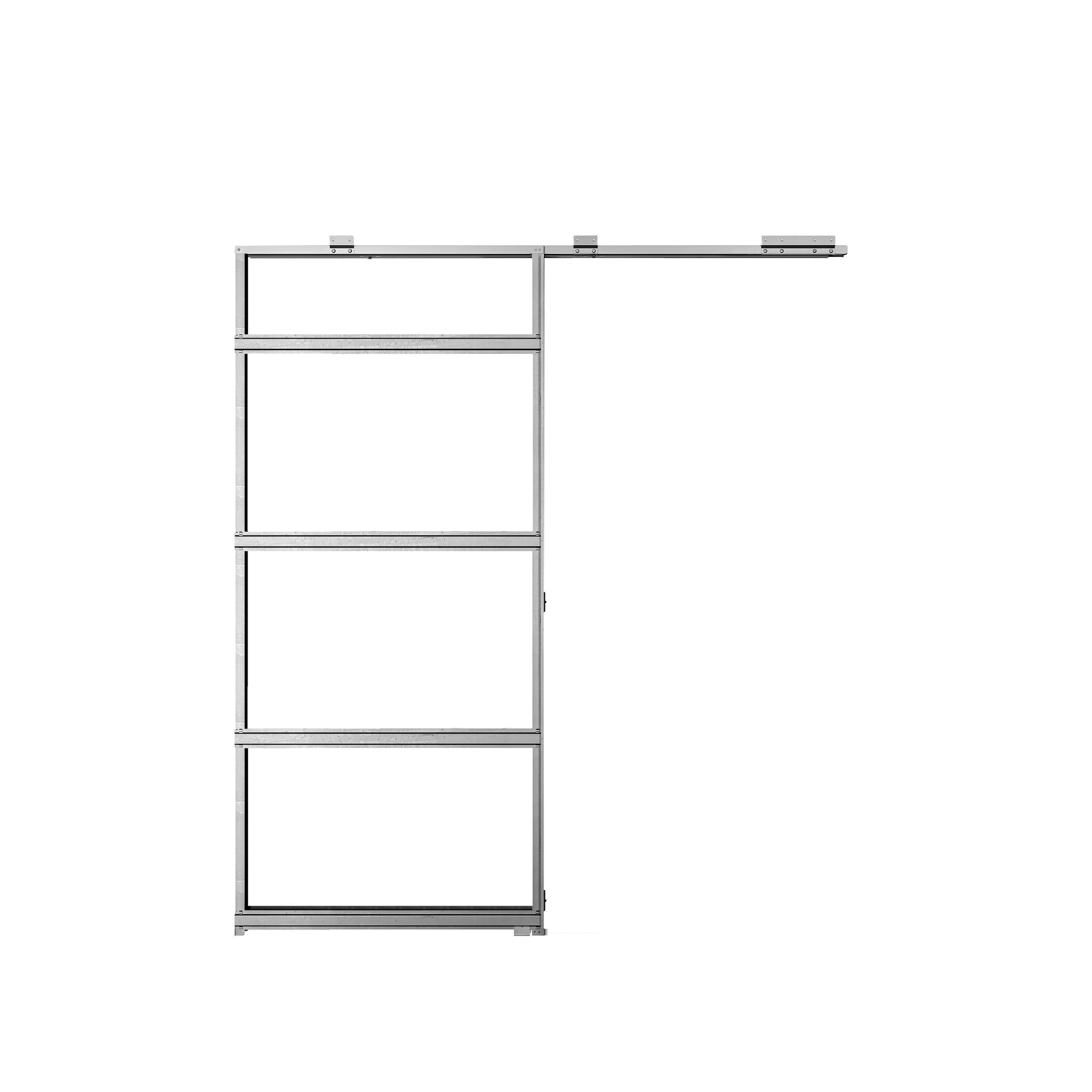 ROCKET 36-in x 80-in Steel Pocket Door Frame RUSGC009142032
