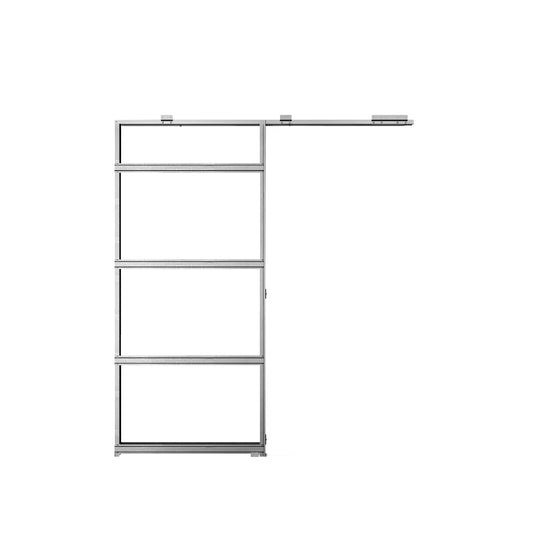 ROCKET 36-in x 80-in Steel Pocket Door Frame RUSGC009142032