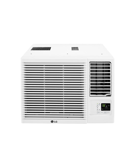 LG Electronics 550-sq ft Window Air Conditioner with Heater with Remote (230-Volt 12000-BTU) LW1223HR