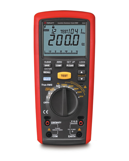TRIPLETT Digital Display Insulation Tester Specialty Meter 600-Volt MG500