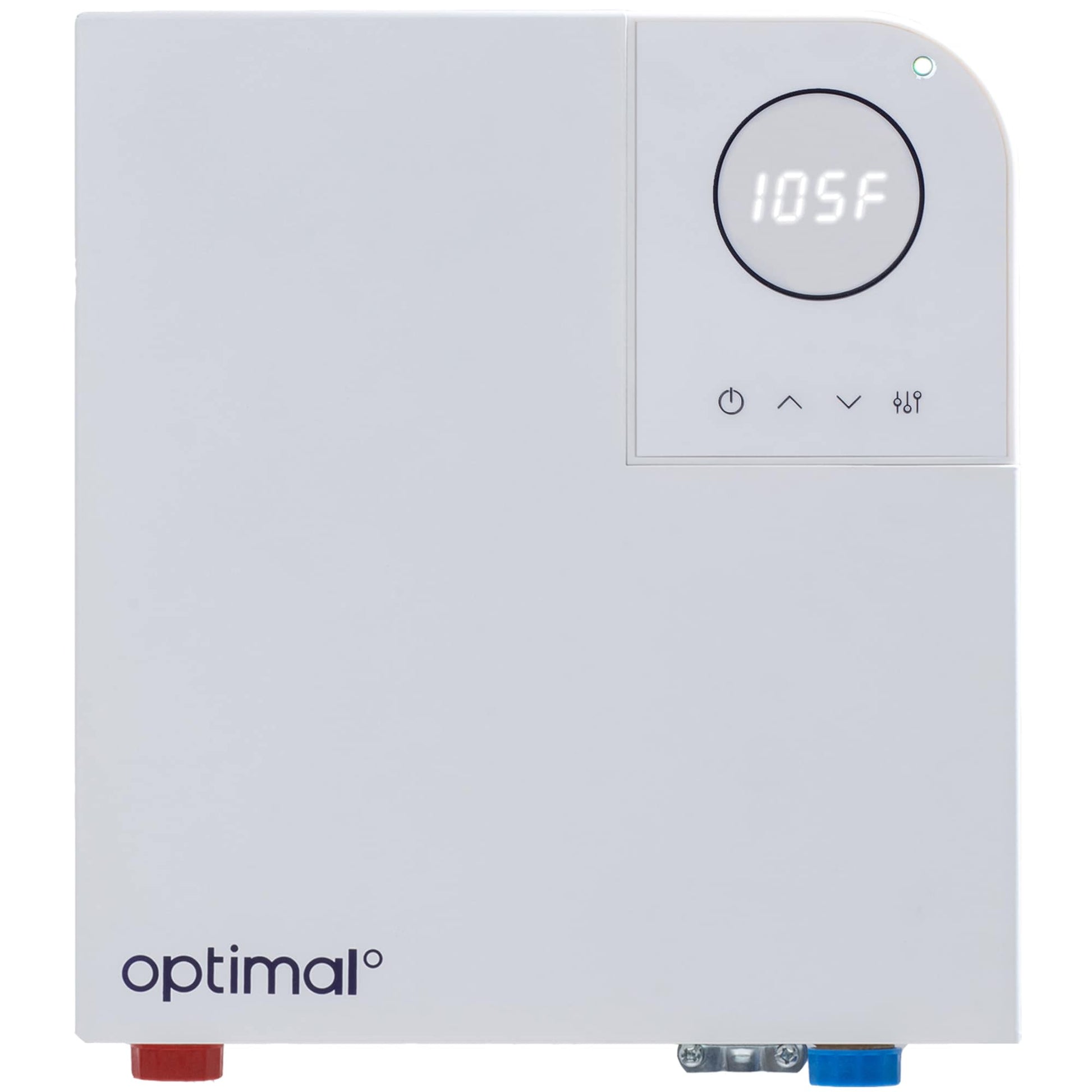 Optimal 220/240 Volt 12 KW 2.5 GPM Smart Electric Tankless Water Heater OPTI12