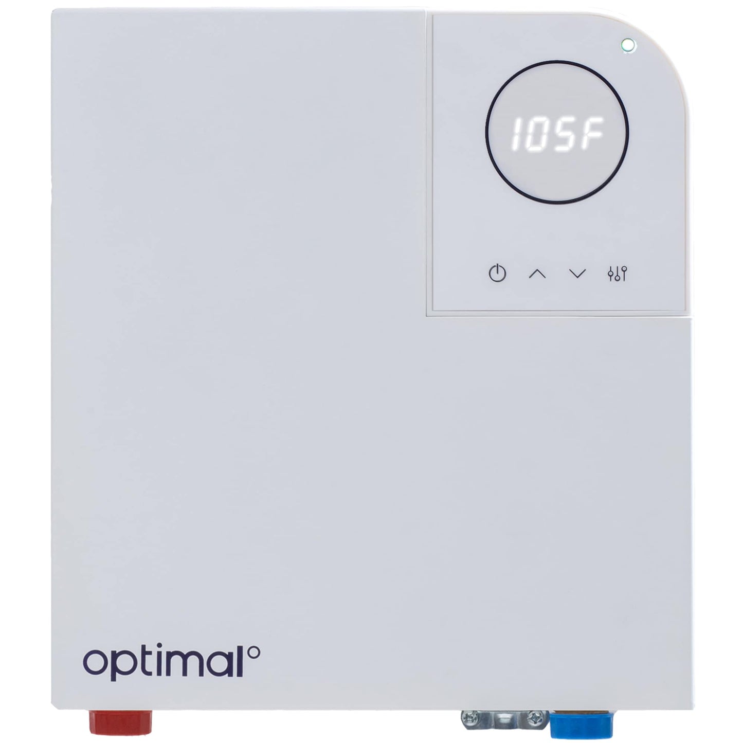 Optimal 220/240 Volt 12 KW 2.5 GPM Wifi Enabled Smart Electric Tankless Water Heater OPTI12+