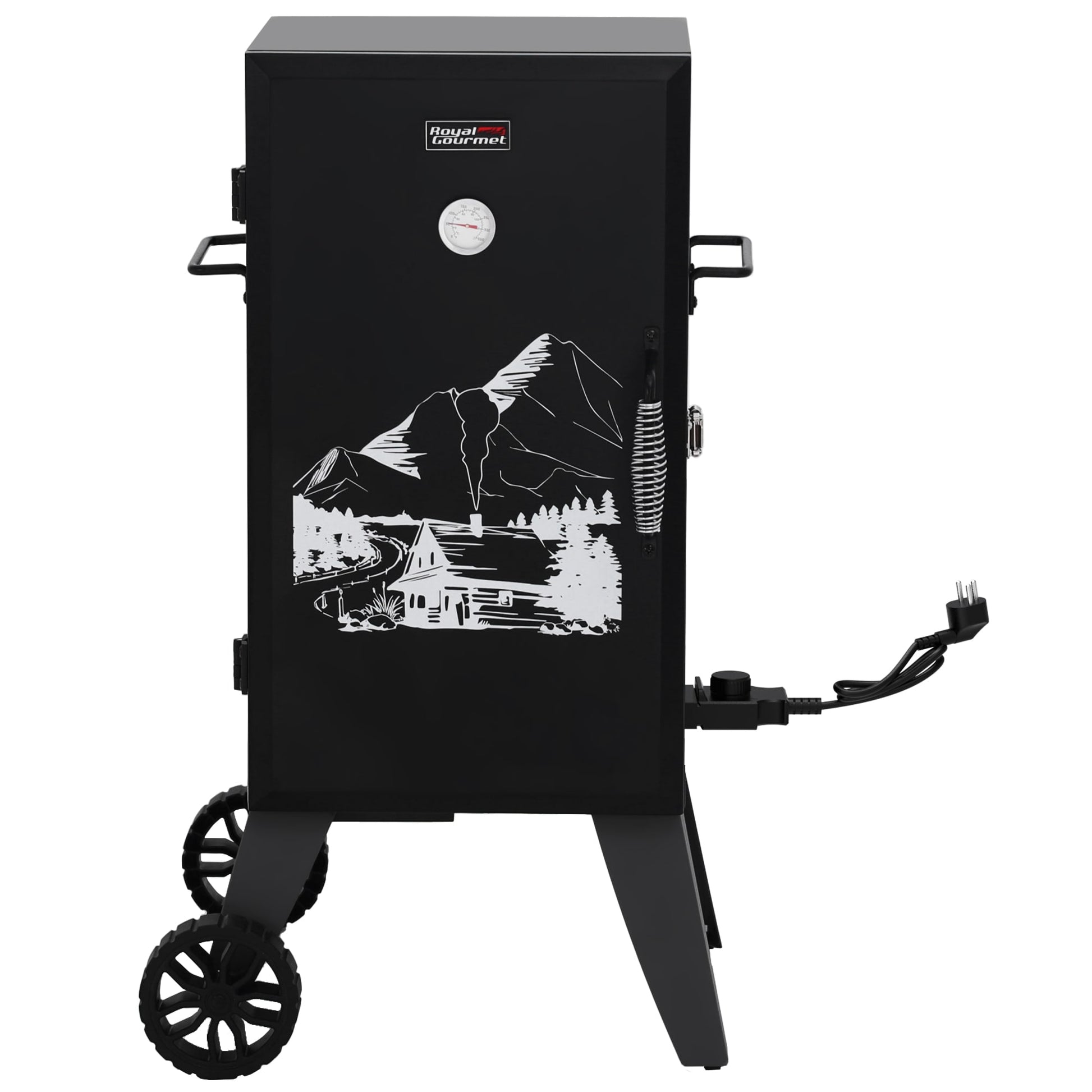 Royal Gourmet 454-Sq in Black Electric Smoker SE2805