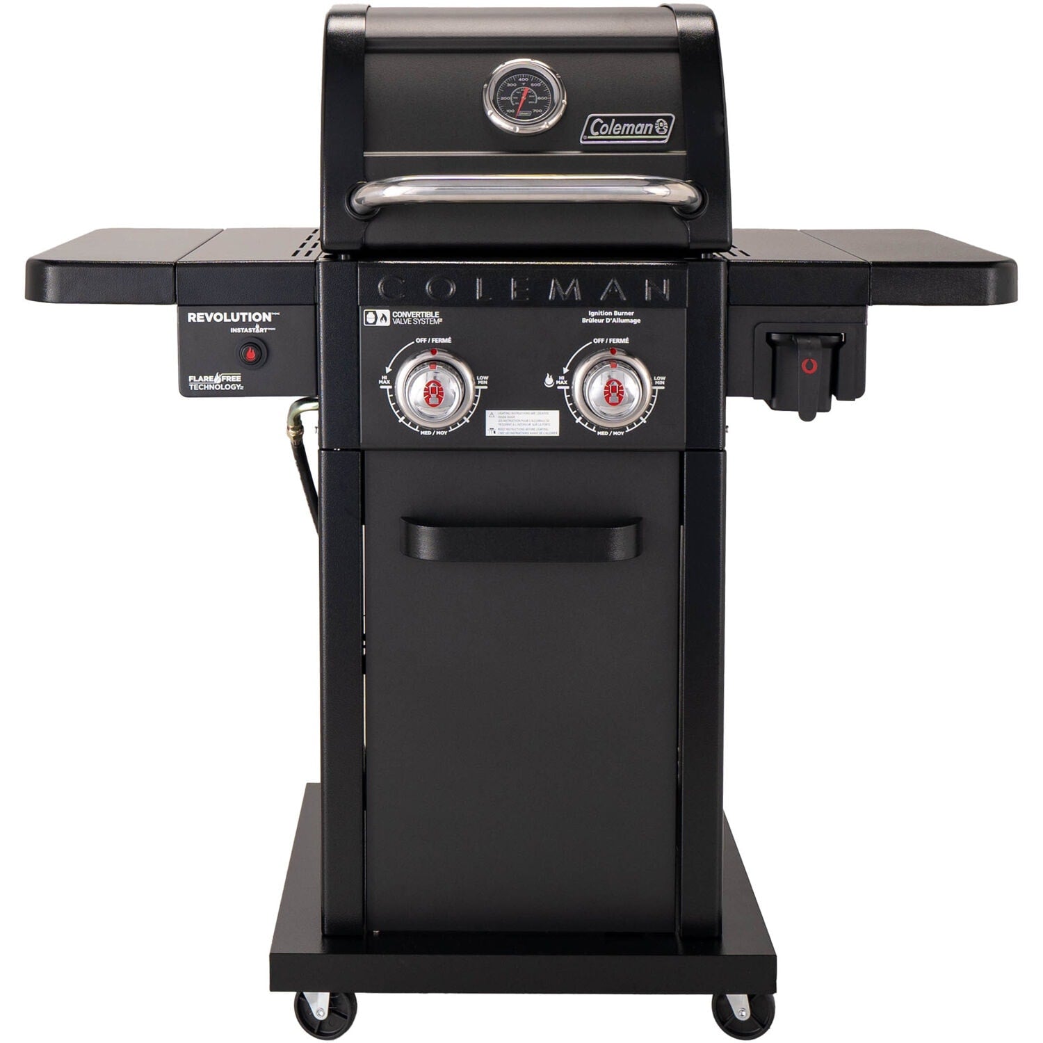 Coleman Gray Liquid Propane and Natural Gas Grill RV-201BBQ