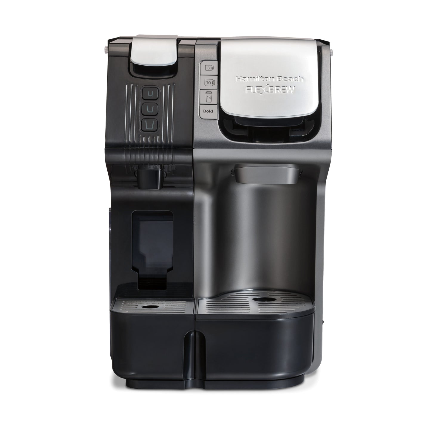 Hamilton Beach FlexBrew Single-Serve Coffee Maker with 10.5 Cups Water Reservoir (Black) 49930