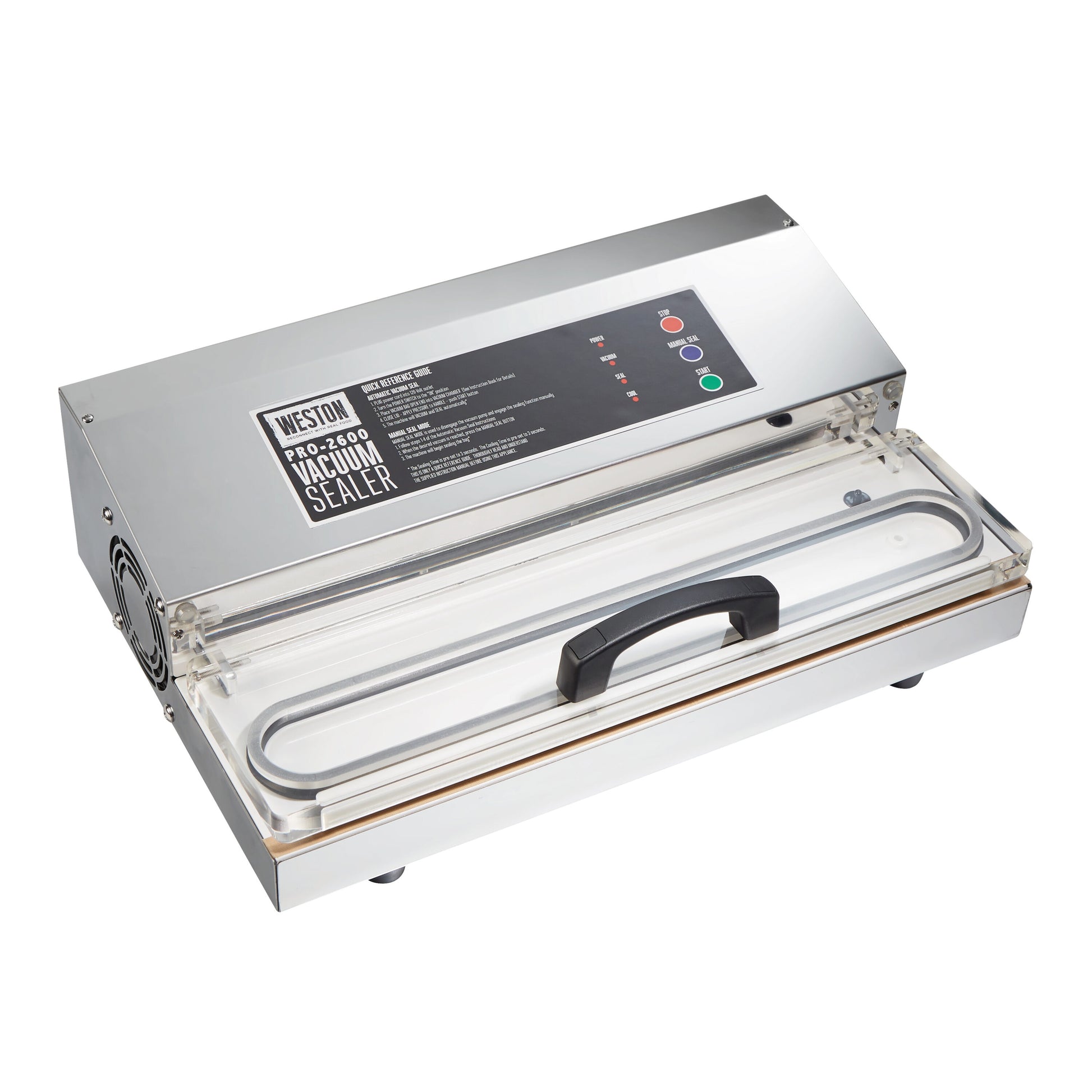 Weston Stainless Steel Vacuum Sealer 9-in H x 23-in W x 15.13-in D 65-1301-W