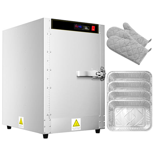 VEVOR 4-Station Commercial/Residential Electric Food Warmer BWJLMCNA110VAASYAV1