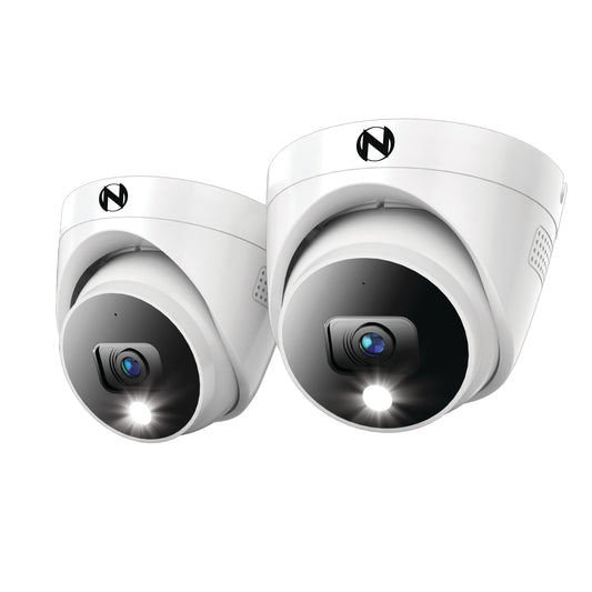 Night Owl FTD8 Indoor/Outdoor 2-Camera Hardwired Spotlight Security Camera System CAM-2PK-FTD8DM