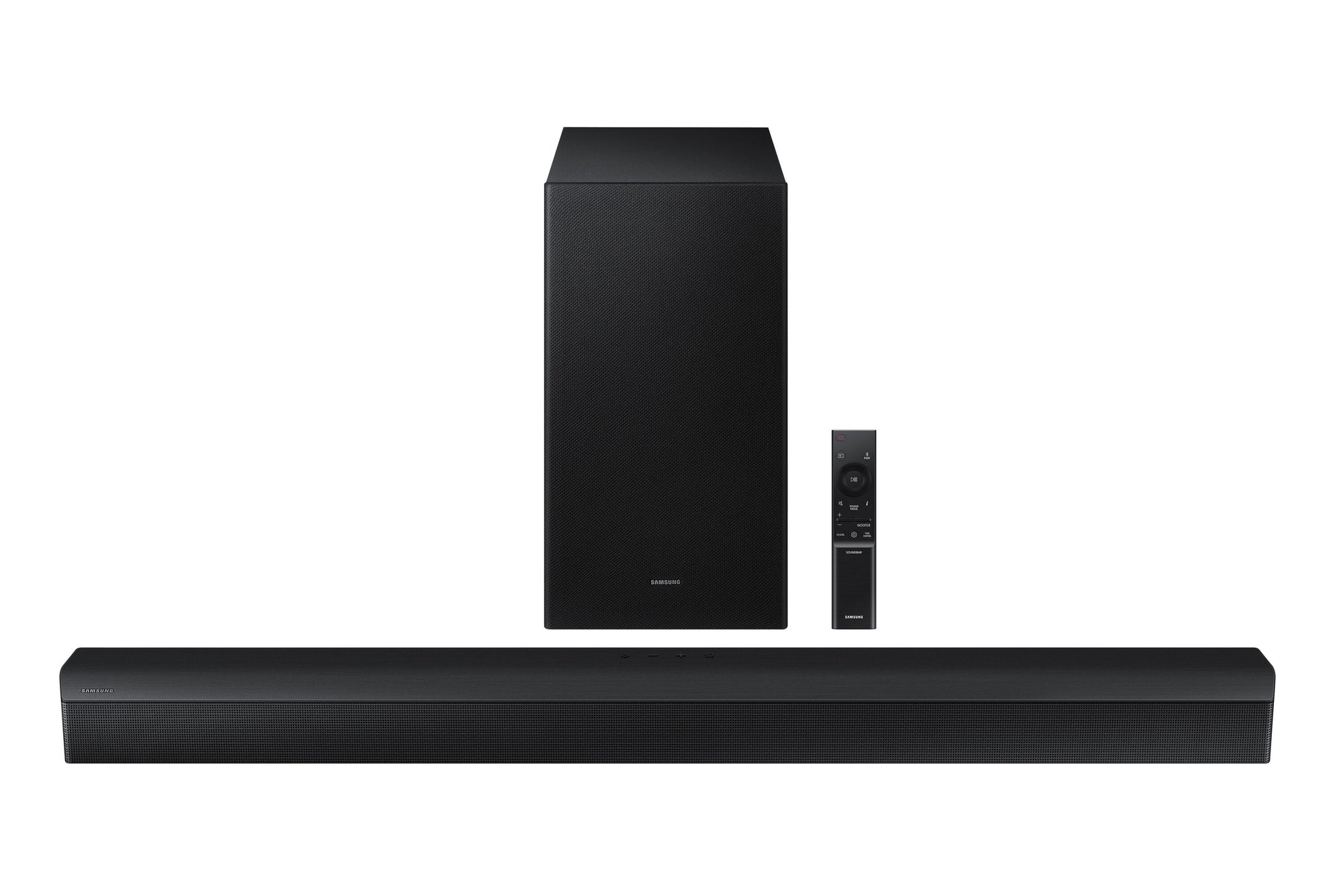 Samsung B-Series Soundbar 33.8-in 4-Channel Wi-fi Compatibility Bluetooth Compatibility Black Sound Bar HW-B550D/ZA