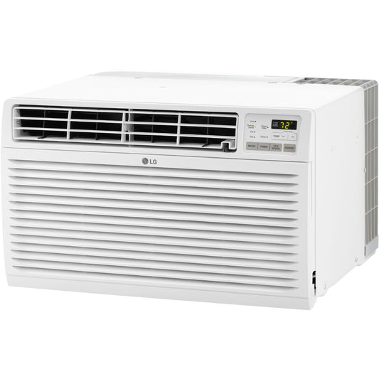 LG 11800-BTU 550-sq ft 115-Volt White Through-the-wall Air Conditioner with Remote LT12124CNR