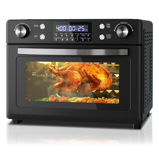 GZMR 5.3-Quart Black Programmable Air Fryer HYCC-24808US-LC