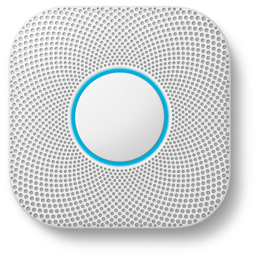 Google Nest Protect Smart Smoke and Carbon Monoxide Detector Alarm (Battery) S3000BWES