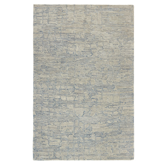 Town & Country Living 8 x 10 (ft) Loomed Grey Rectangular Indoor Abstract Area rug