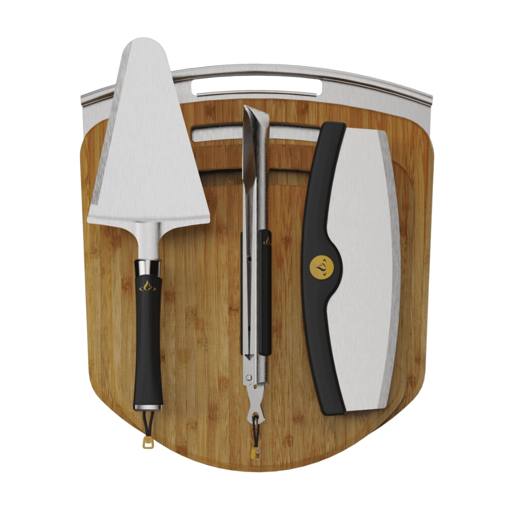 HALO Stainless Steel Pizza Stone Kit HZ-3022