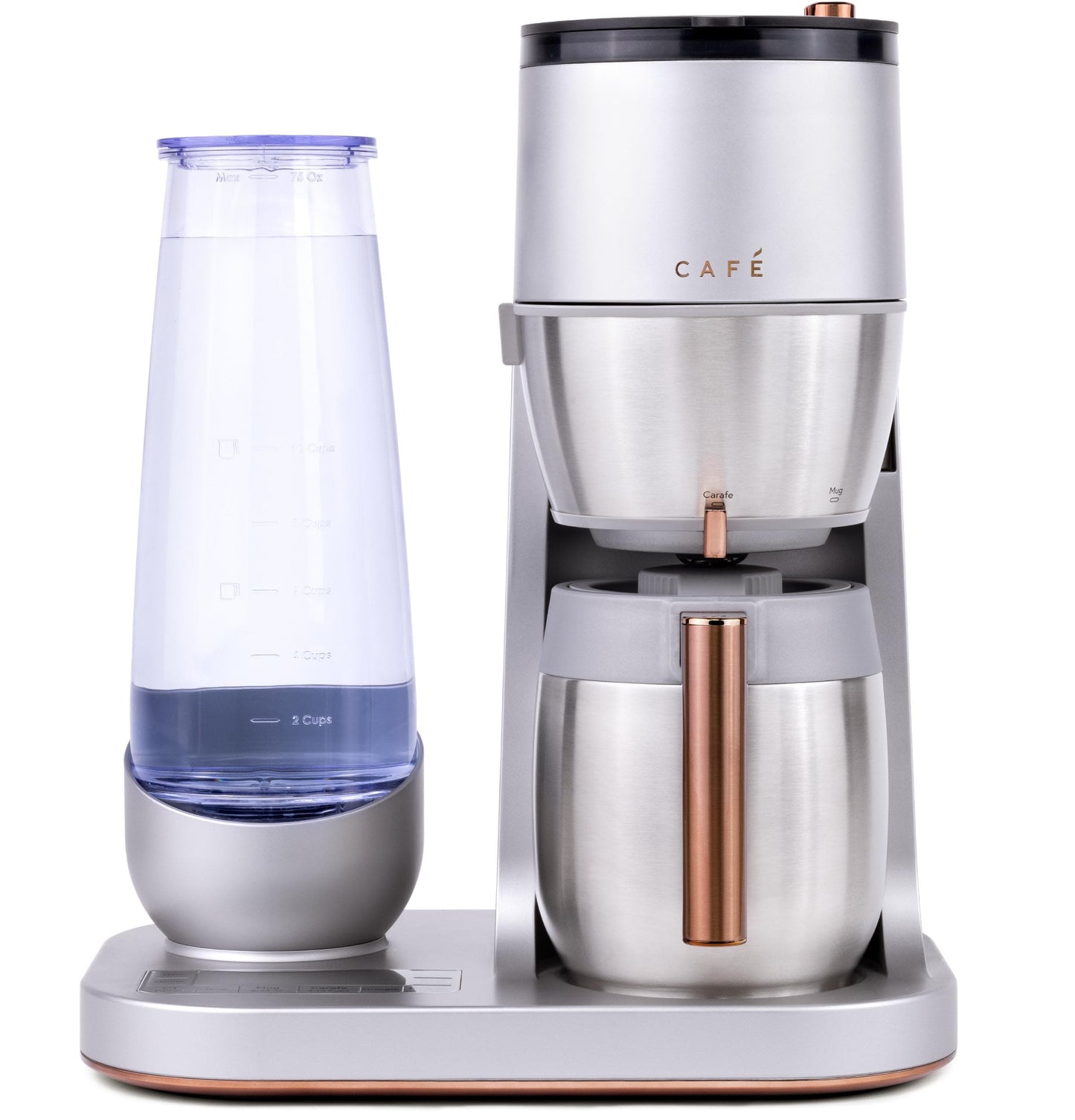 Cafe 10-Cup Programmable Drip Coffee Maker with Automatic Shut-off (Stainless Steel) C7CGAAS2TS3