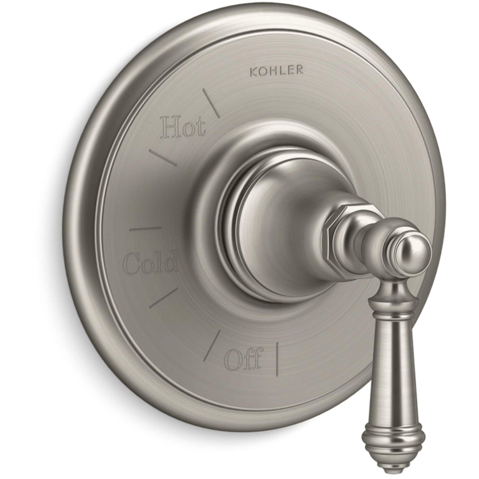 KOHLER Vibrant Brushed Nickel Lever Shower Faucet Handle