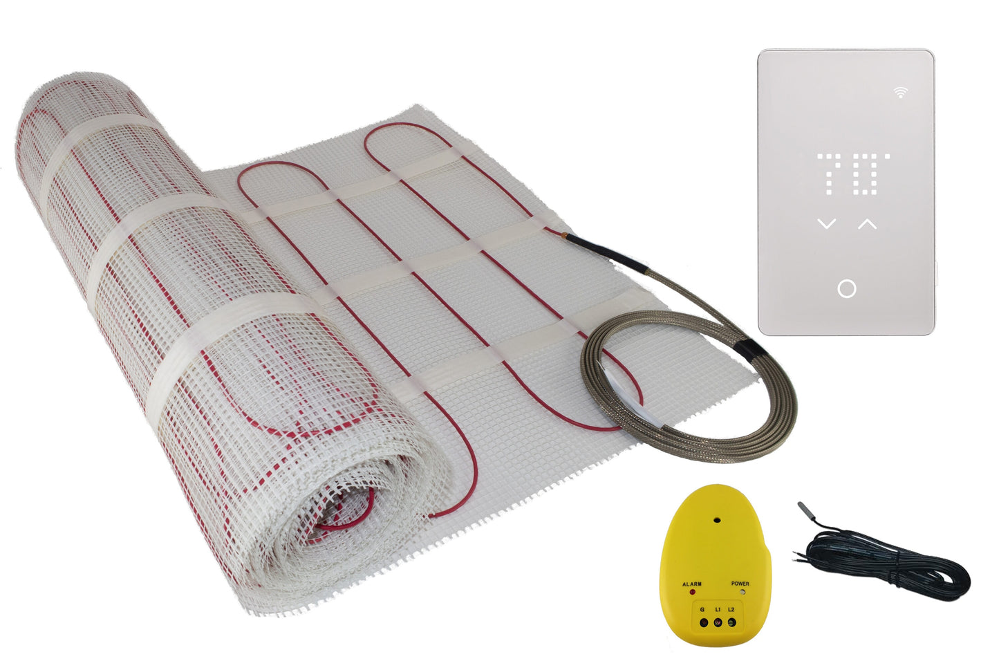 WARMING SYSTEMS 240-volt Radiant 12-ft x 20-in Floor heating kit 20-sq ft