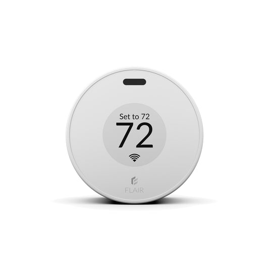 FLAIR Pearl White Smart Thermostat and Room Sensor with Wi-Fi Compatibility FLAIRPUCK001