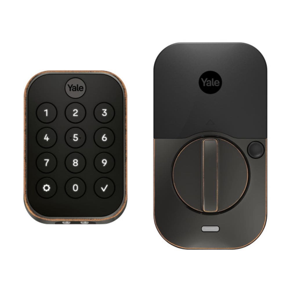 Yale Assure Lock 2 Oil Rubbed Bronze Smart Lock Electronic Deadbolt with Wifi Bluetooth Keypad YRD430-WF1-0BP