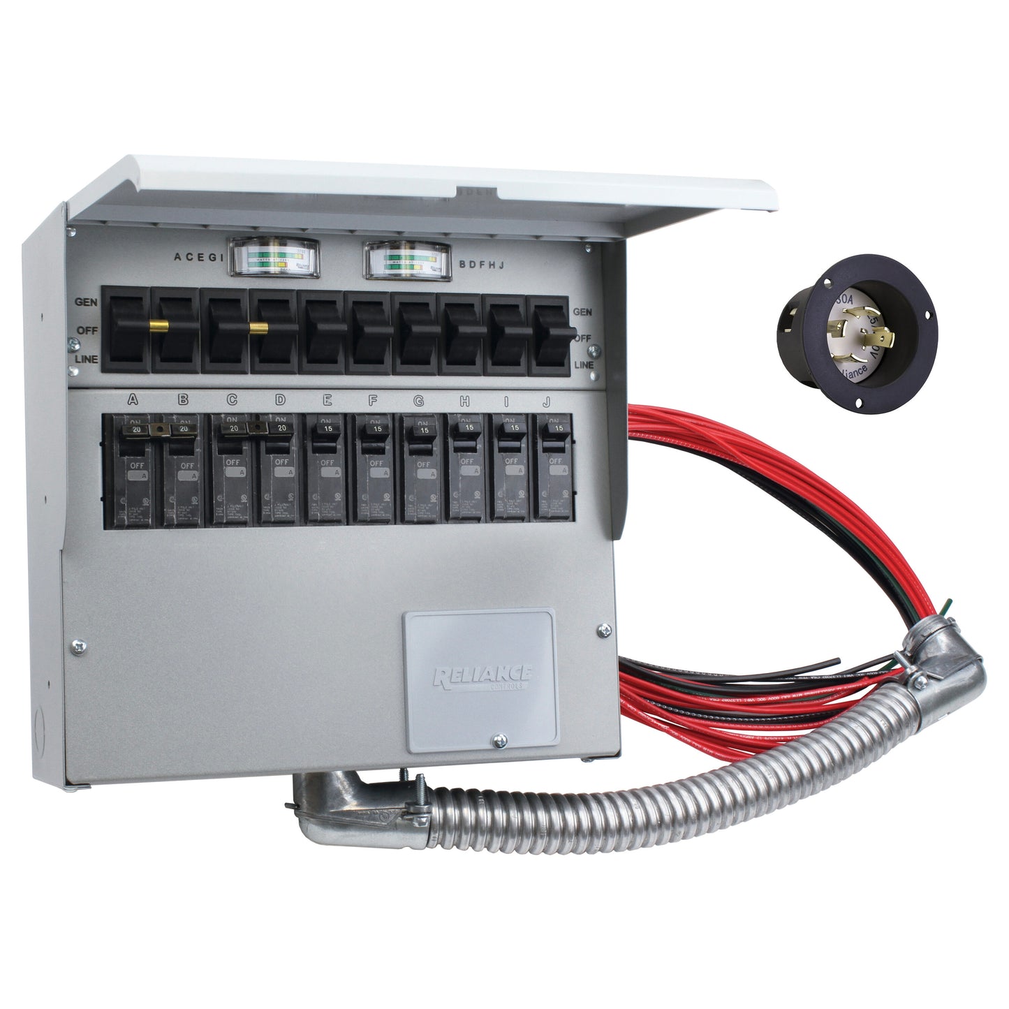 Reliance 30-Amp ProTran2 Manual Transfer Switch 30310A