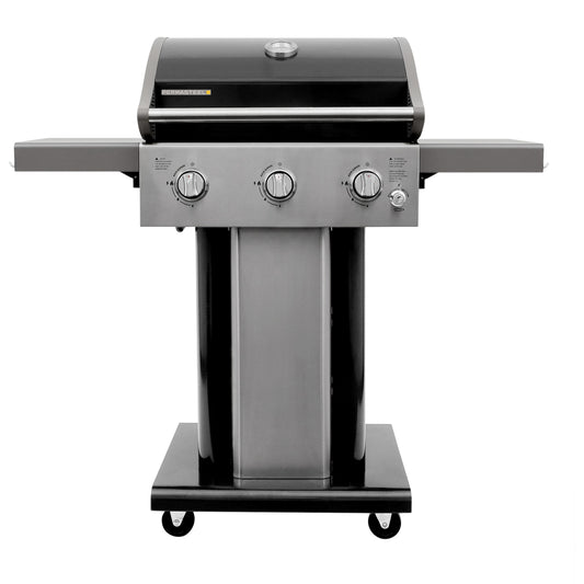 Permasteel Black 3-Burner Liquid Propane Gas Grill PG-40301-BK