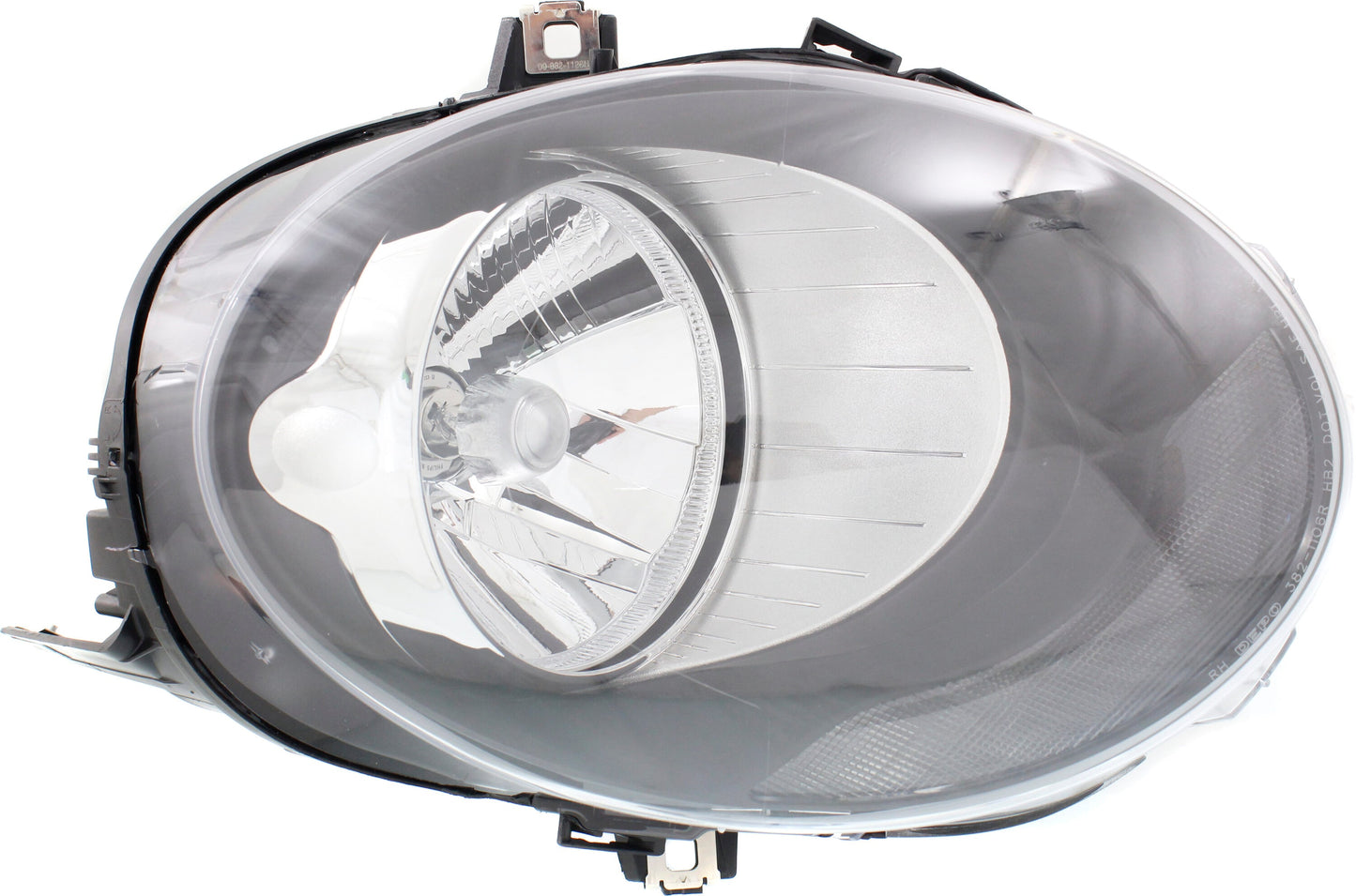 Garage-Pro Headlight Compatible with Mini Cooper 2014-2018 Rh Assembly Halogen with White Turn Signal Light Convertible 2016-2017/hatchback 2014-2018/wagon 2016-2018