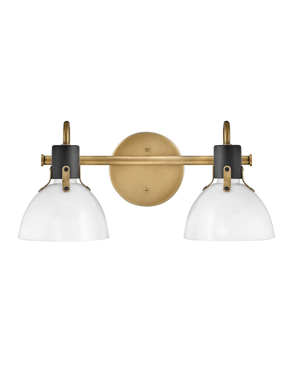 Hinkley Argo 18-in 2 -Light Satin Brass Modern/contemporary Vanity light 6588840