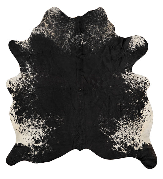 Linon Cowhide 7 x 7 (ft) Cowhide Brown Irregular Indoor Throw rug