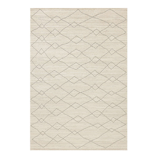 Obeetee Wilds 6 x 9 (ft) Loomed Natural Rectangular Indoor Pet Friendly Area rug