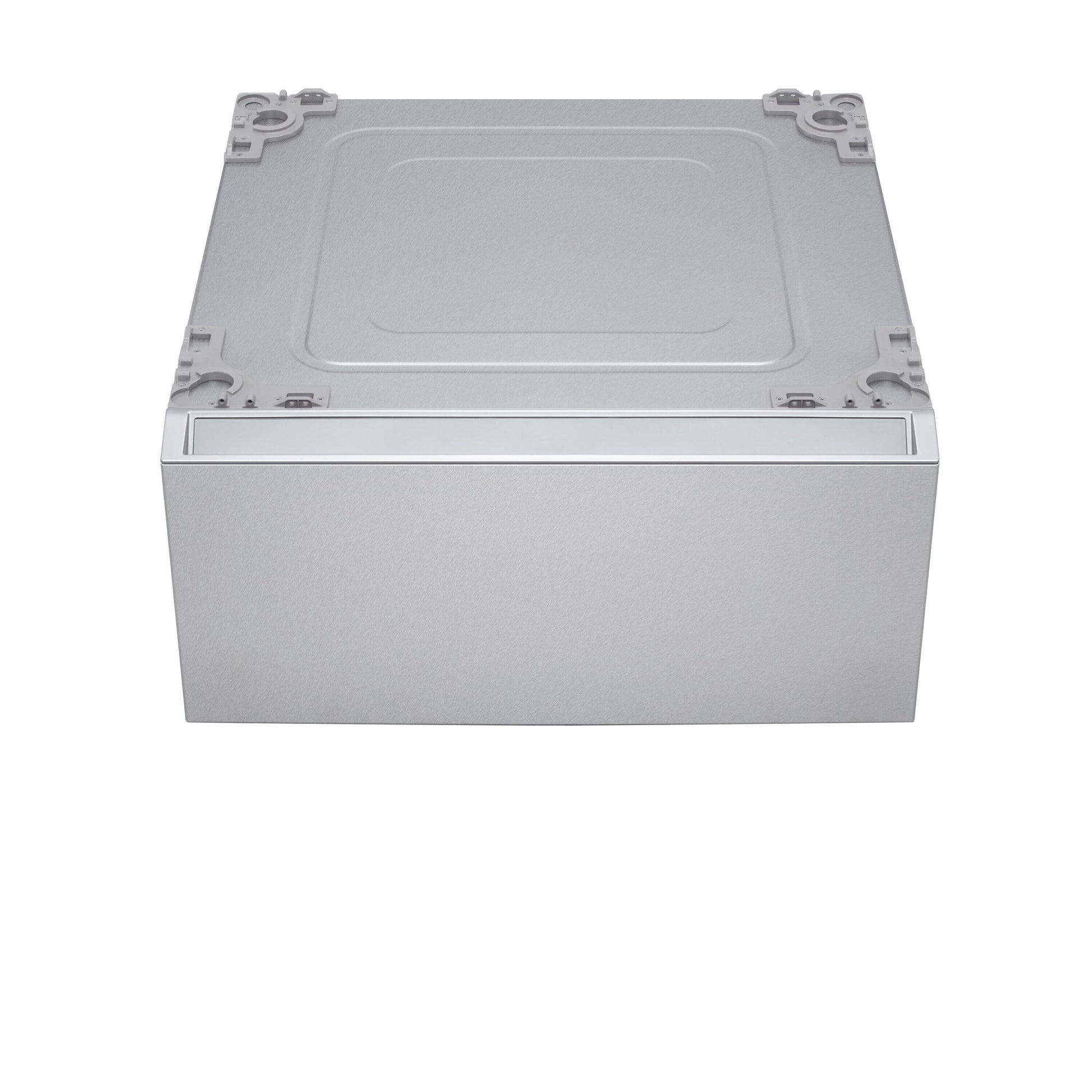 LG Universal Laundry Pedestal ( Platinum Steel ) with Storage Drawer