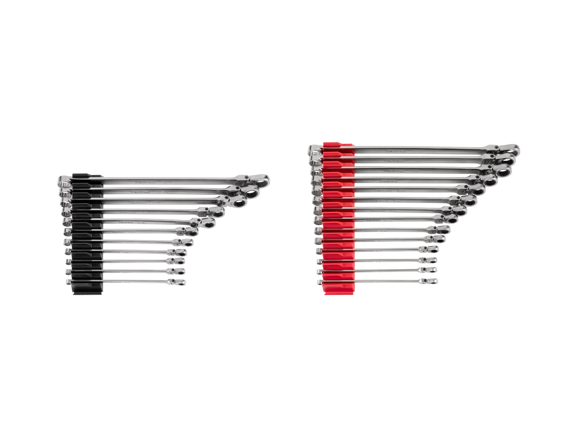 TEKTON 25 -Piece Set Metric and standard (SAE) Flexible Head Ratchet Wrench