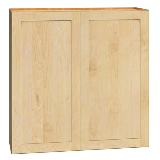 Diamond Express Jamestown 36-in W x 36-in H x 12-in D Natural Light Brown Wall Fully assembled Plywood Cabinet Recessed Panel