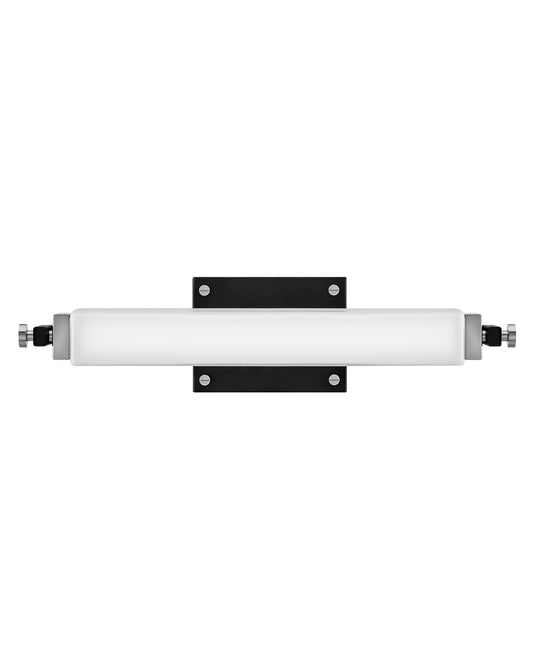 Hinkley Rollins 18-in 1 -Light Satin Black Integrated LED Transitional Vanity light bar 6808085