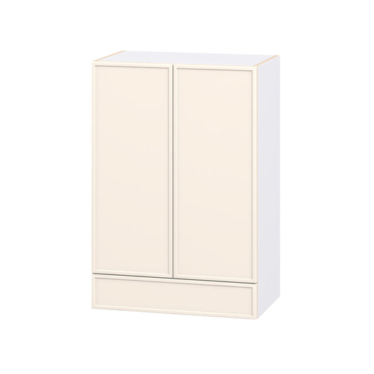 Hugo&Borg Chapel Hill 24-in W x 35-in H x 14.91-in D Washed Linen Wall Fully assembled Cabinet (Flat Panel Shaker)