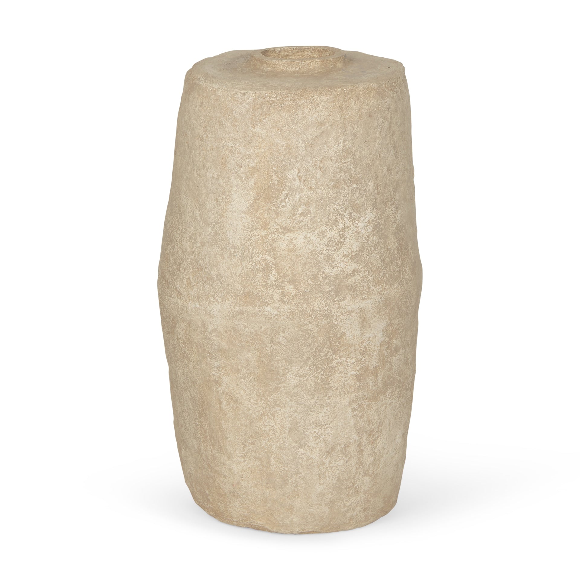 Mercana Off-white Paper Farmhouse Vase