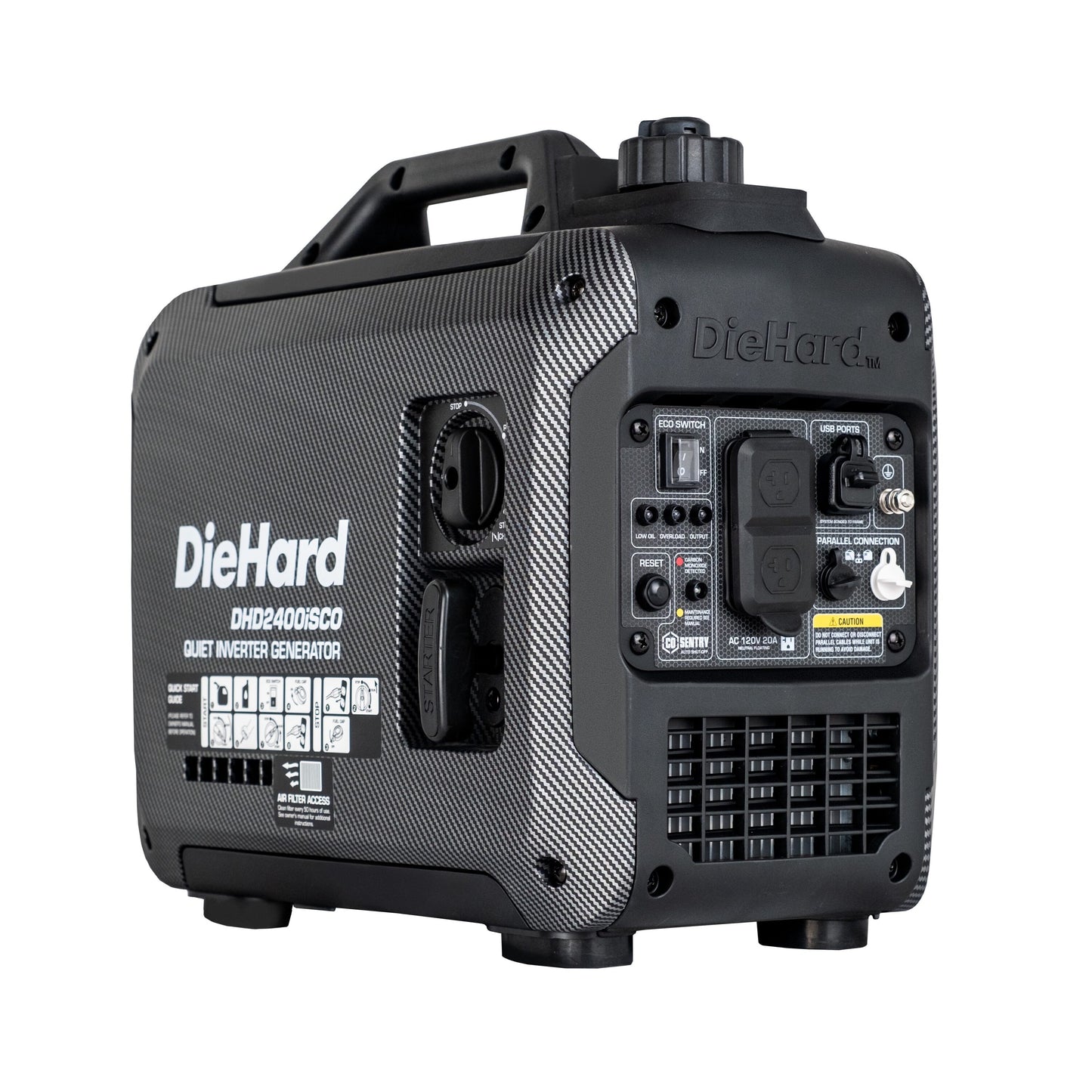 DieHard 2400 -Watt Single Fuel (Gasoline) Inverter Generator