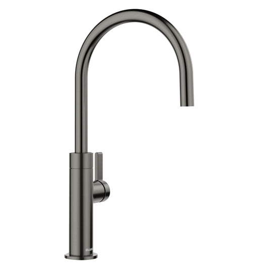 Blanco Culina II High Arc RO Compatible Beverage Faucet in Satin Dark Steel