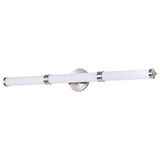 Nuvo Lighting Kagen - Light Brushed Nickel / Silver Contemporary Steel Wall Sconce