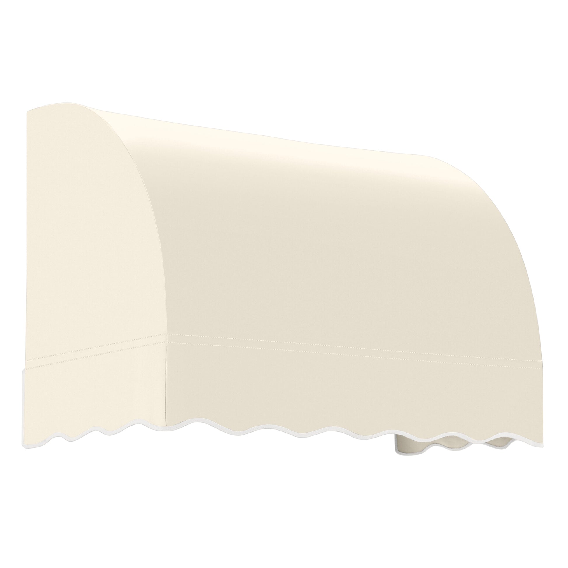 Awntech Savannah 40.5-in Wide x 24-in Projection x 31-in Height Fabric Linen Solid Fixed Window/Door Awning