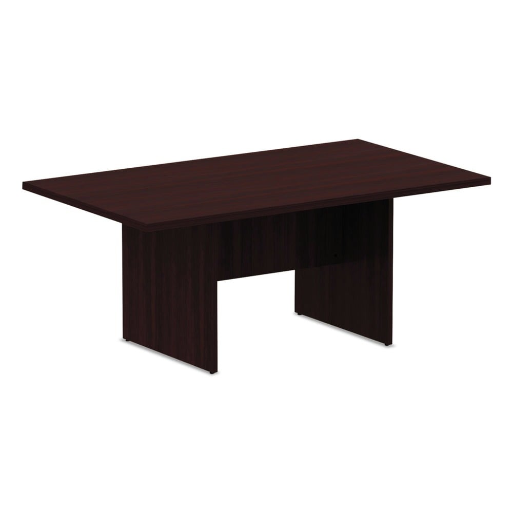 Alera Valencia Series Mahogany Conference Table - 70.88w x 41.38d x 29.5h
