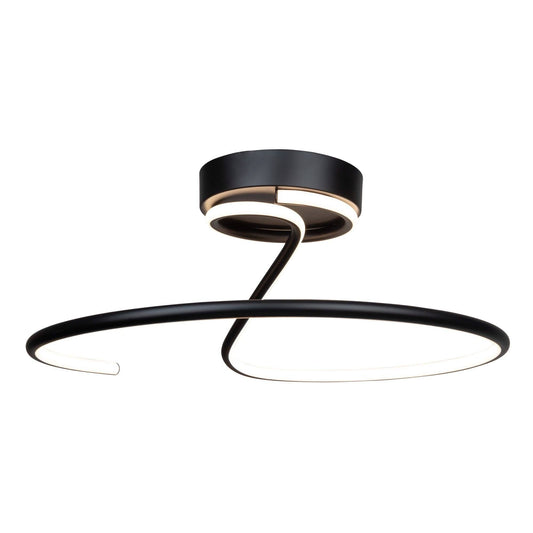 ARTCRAFT Halo  -  Black  -  Contemporary  -  Aluminum Flush Mount Light