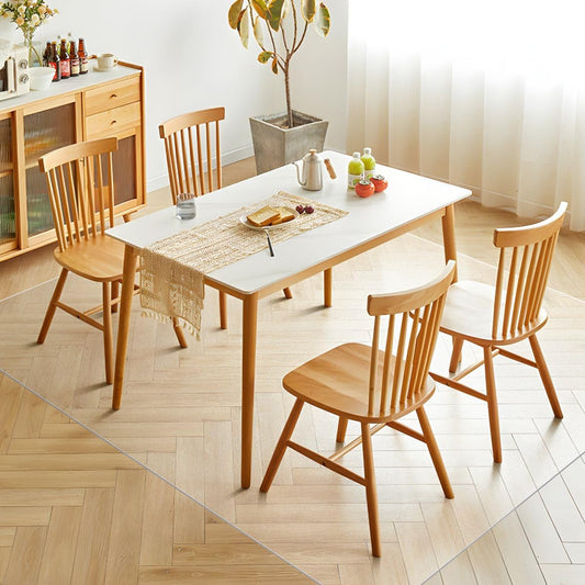 tixpol Plastic Floor Mat for Home, 5' x 7' Waterproof Area Rug for Living Room, Non-Slip Area Rug for Dining Room, Vinyl Floor Protector Mat for Kitchen Entryway - Kids & Pet Friendly (Clear)