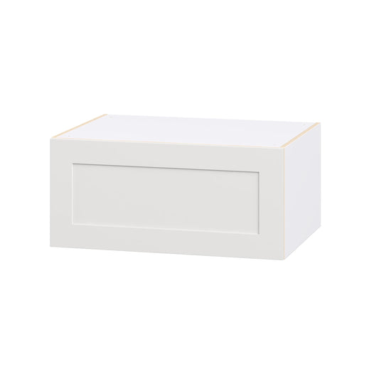 Hugo&Borg Jolie 33-in W x 15-in H x 24-in D Warm White Wall Fully assembled Cabinet Recessed Panel