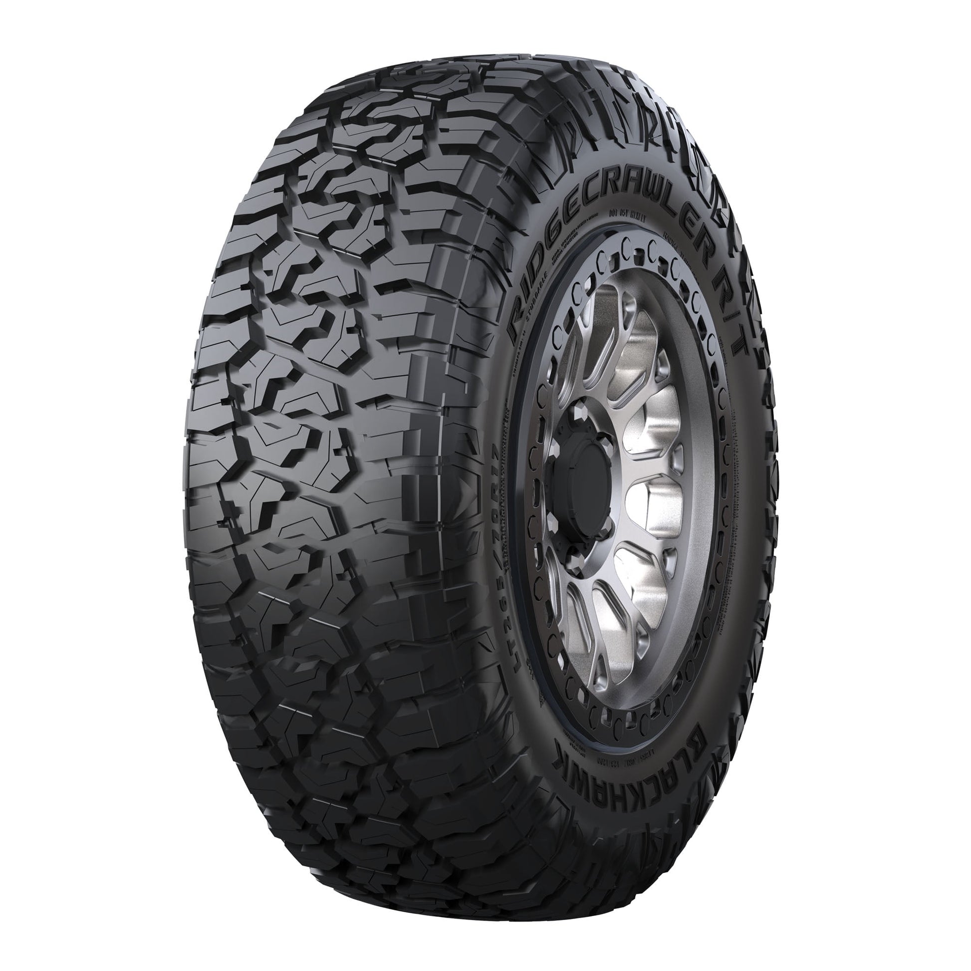 BlackHawk Ridgecrawler R/T Rugged Terrain LT265/70R17 123/120Q E Light Truck Tire